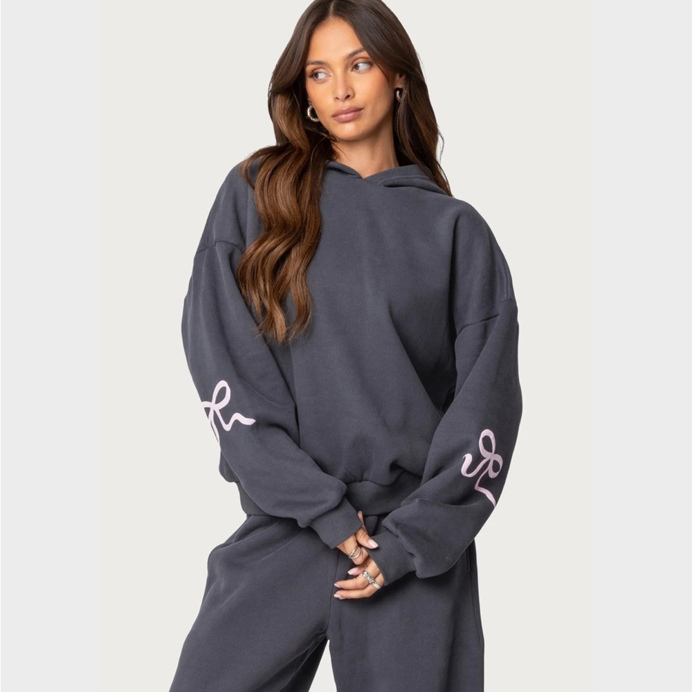 Edikted Bonney Bow Hoody